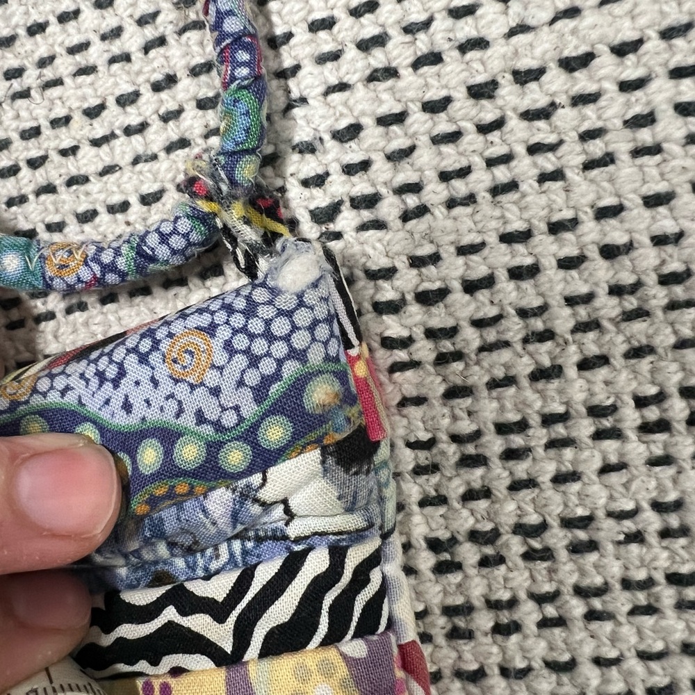 Multicolored Patchwork Quilted Printed Cottage Co… - image 2